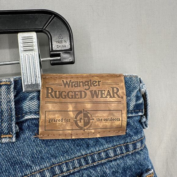 Vintage Wrangler Jeans Mens 40x30 Double Knee Hunting Brush Guard Canvas Gorp - Picture 7 of 9